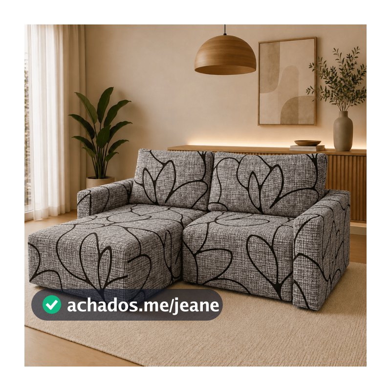 Capa para Sofá Retrátil ou Reclinável Kit 2 Módulos + Braço Malha Protetora Várias Cores e Estampas