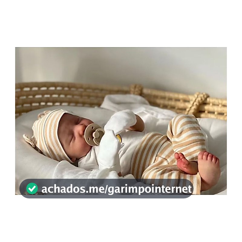 Boneca Bebe Reborn Menina Boneca Realista Com Acessorios Original 100% Vinil Grande