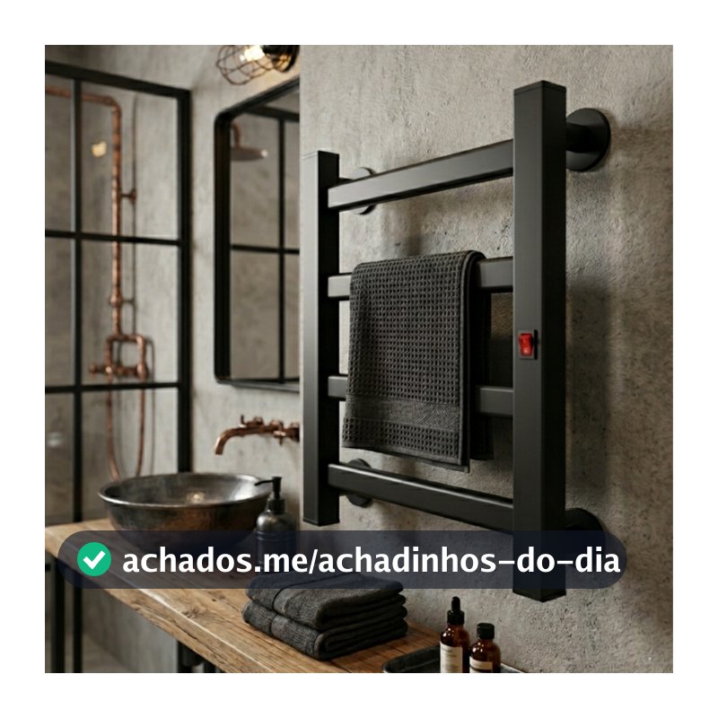 Toalheiro Elétrico Aquece e Seca Toalhas