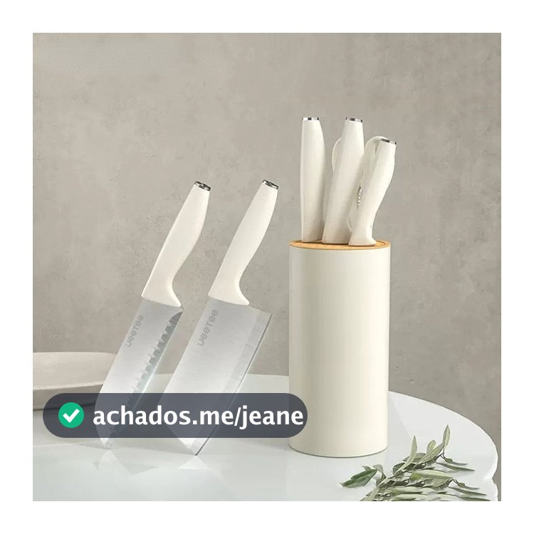 Jogo de Faca de Cozinha 5 peças Conjunto de Faca Aço inoxidável de Profissional Anti-bacteriano