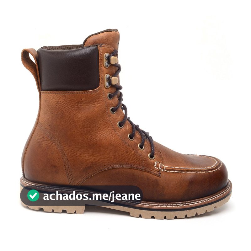 Bota Masculina Ranclafe Titanium Forja 1030 Em Couro Legítimo