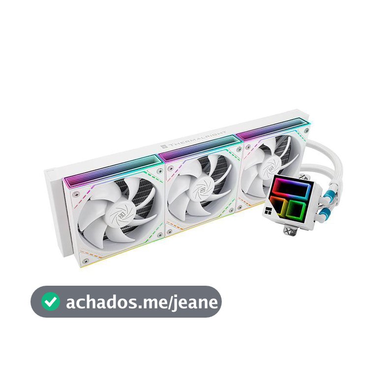 Water Cooler Thermalright Frozen Infinity 360, ARGB, 360mm, Branco, TR-FI-360-WH-ARGB
