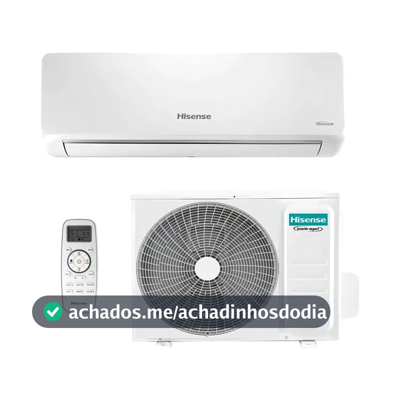 AR CONDICIONADO SPLIT HISENSE 12000BTUS INVERTER WIFI 220V