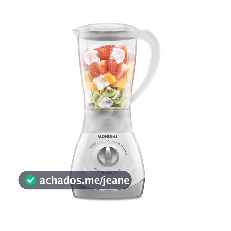 Liquidificador Easy Power Mondial Branco 550W L-550-W