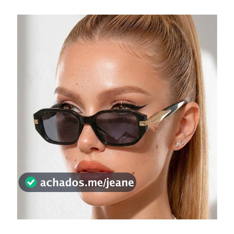 Óculos de Sol Angra Quadrado Blogueira Premium uv400 Feminino Masculino