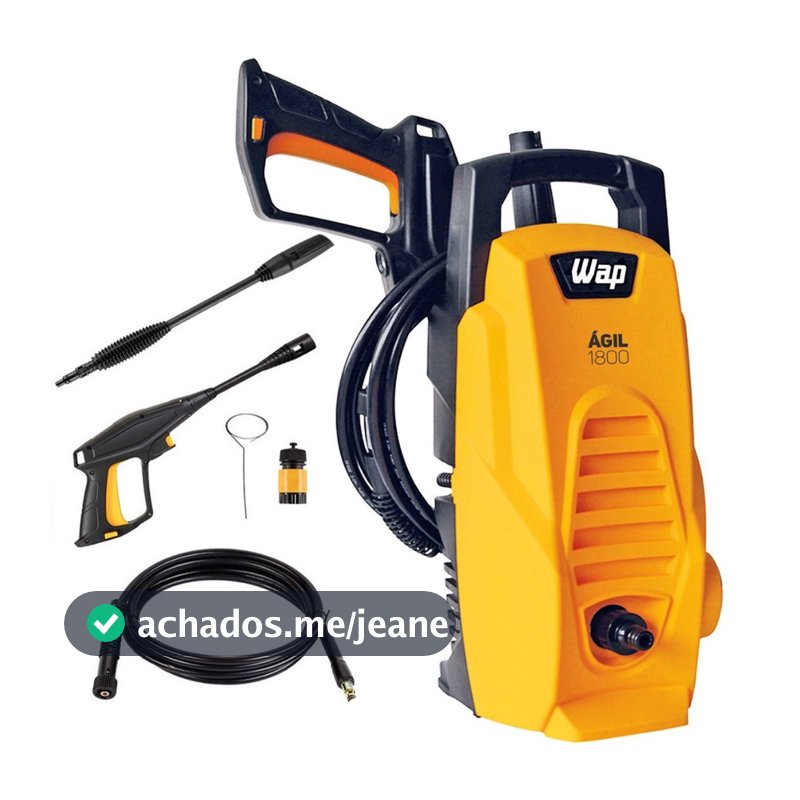 Lavadora de Alta Pressão Agil 1800 Calçada 1400w 1300psi Wap