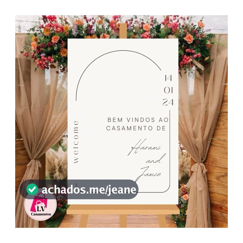 Placa Decorativa Bem Vindos Ao Casamento Personalizada