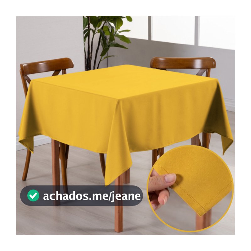 Kit 10 Toalha de Mesa Oxford 1,50x1,50 Festa Buffet e Casamentos Com Bainha Lavável