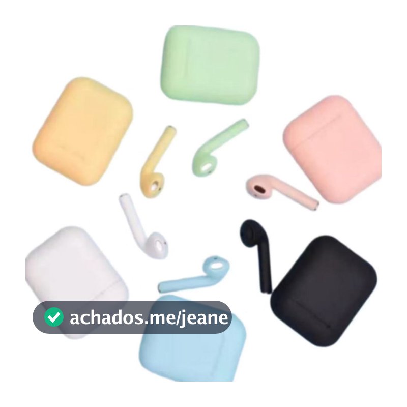Fone de ouvido i12 Tws Bluetooth 5.0 Com Microfone Para IOS Android Recarregável Sem Fio Barato