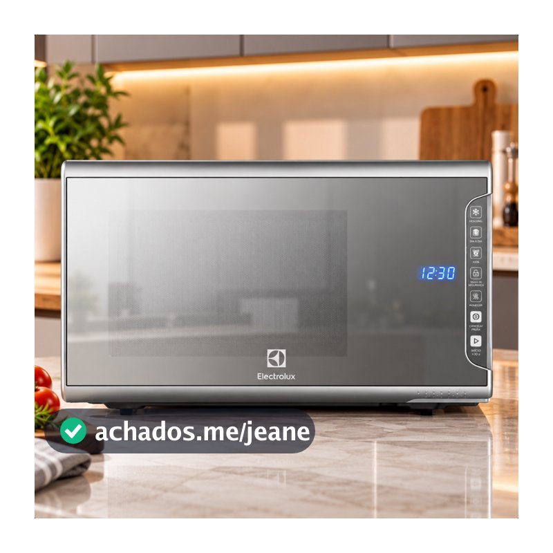 Micro-ondas Electrolux MI41S 31 Litros Inox Espelhado Painel Integrado