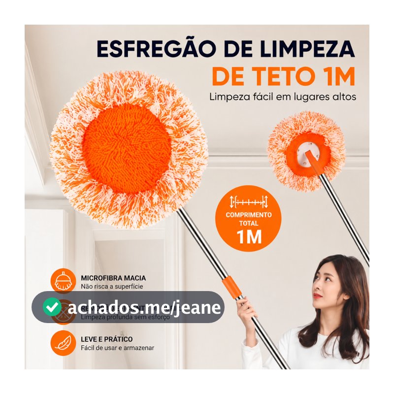 Mop multifuncional giratório de girassol para limpeza de tetos e uso doméstico, mop preguiçoso.