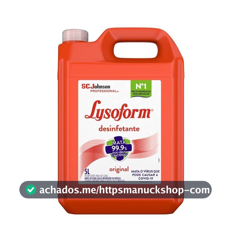 Desinfetante Lysoform Original 5 Litros