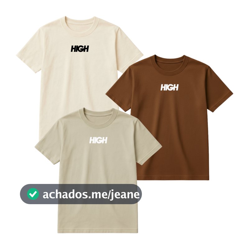 Kit 3 Camisetas Masculinas Premium Varias Cores 100% Algodão Fio 30.1 Oferta
