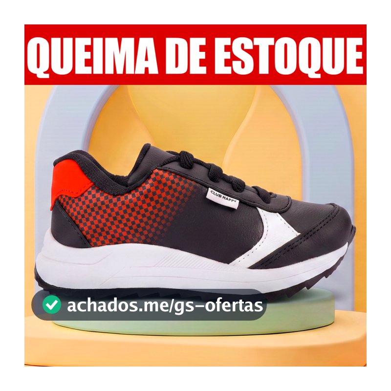 Tenis De Menino Tenis Infantil Masculino Tenis Infantil Menino Escolar Club Happy
