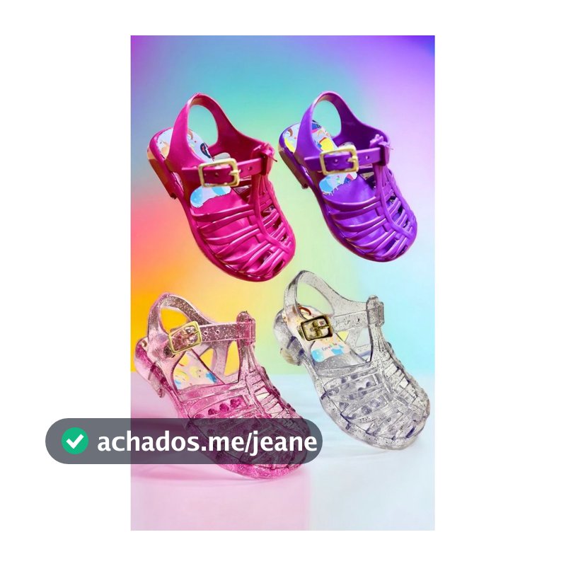 Sandalia menina super molinha e macia