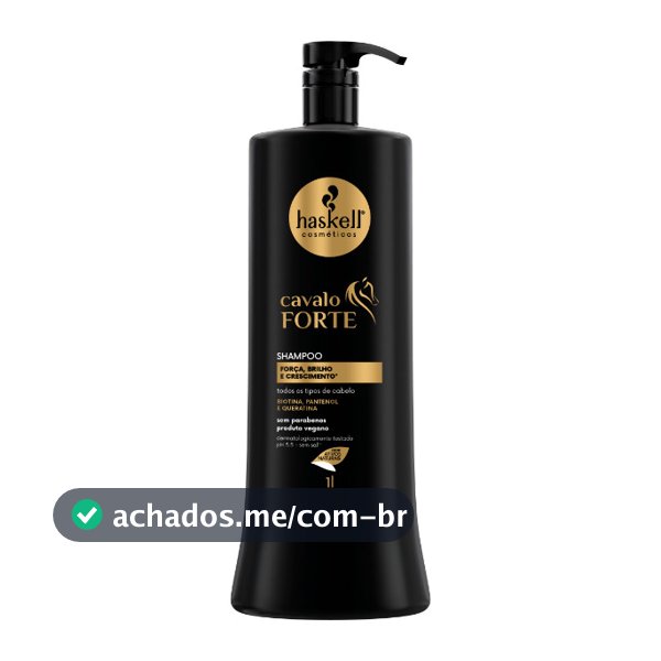Shampoo Cavalo Forte Litro Haskell