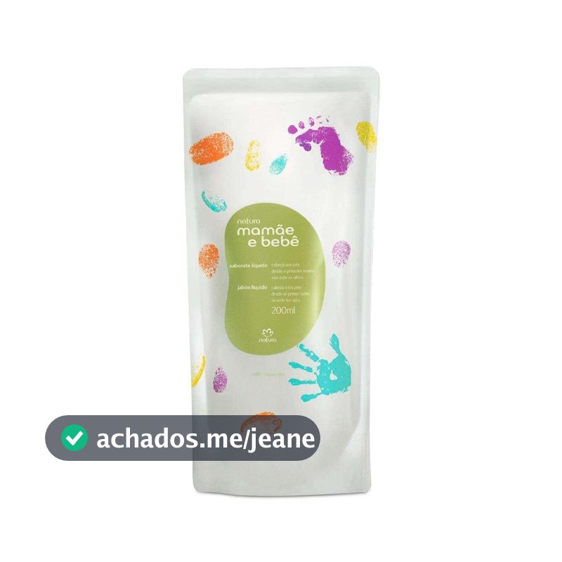 Refil Sabonete Líquido da Cabeça aos Pés 200 ml