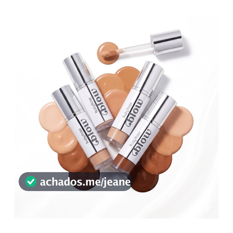 Corretivo Líquido Blow So Real Ruby Rose Efeito Natural