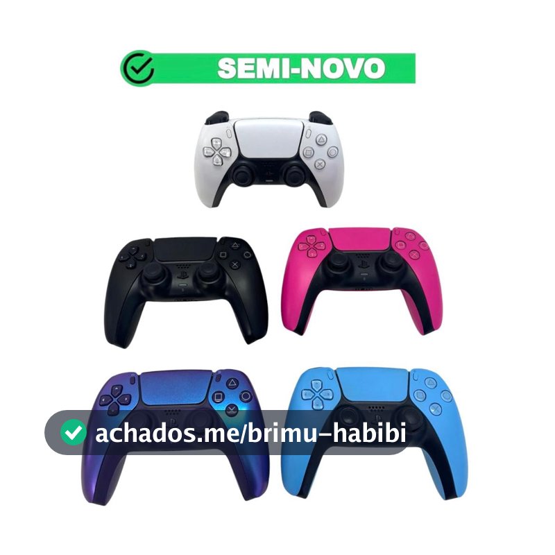 Controle sem Fio DualSense Sony para PS5 - Playstation 5