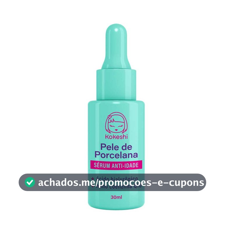 Sérum Facial Anti-idade Pele de Porcelana Kokeshi Regenera 30ml