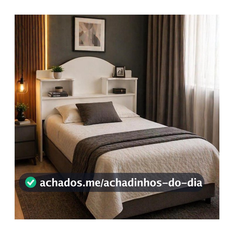 Cabeceira Solteiro Cabeceira para Cama Box Cabeceira com nicho Cabeceira Juvenil Cabeceira Pequena