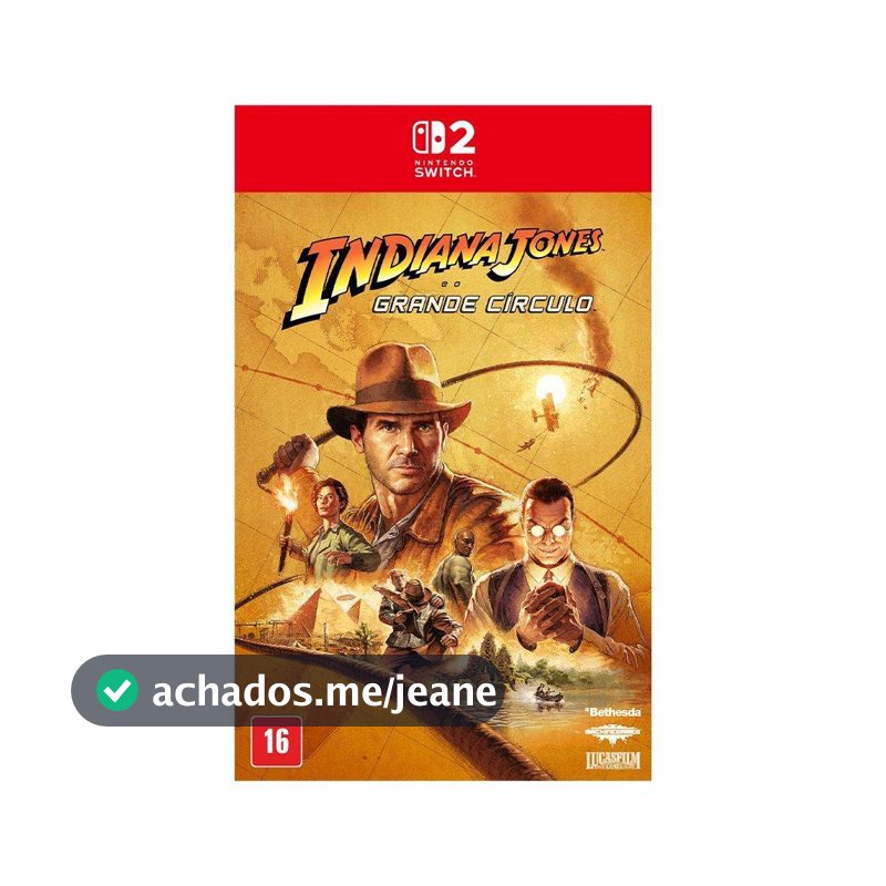 Jogo Indiana Jones e o Grande Círculo, Nintendo Switch 2 - MS000001NSW