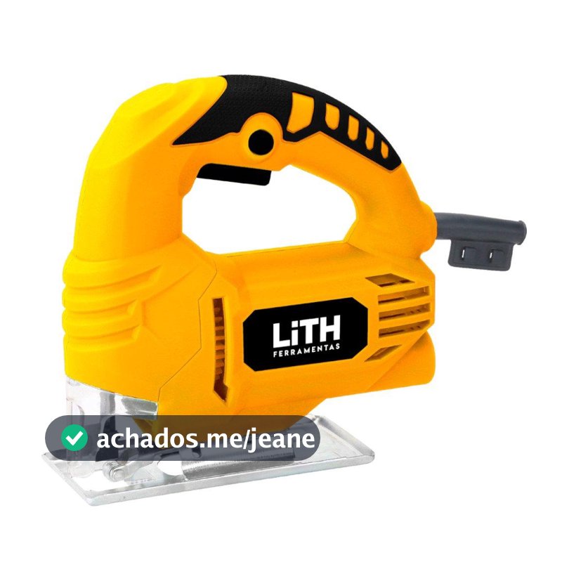 Serra Tico Tico 110V 60Hz Potência 400W 2800gpm Lâmina Corte Madeira Alumínio Aço - Lith