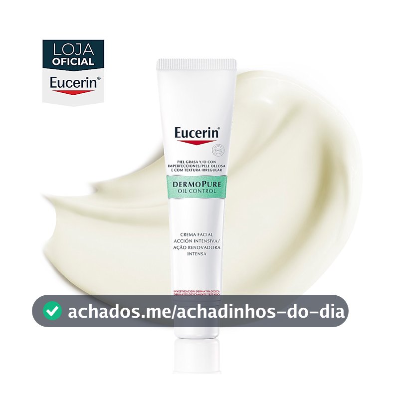 EUCERIN Creme Facial Antiacne Ação Renovadora Intensa Dermo Pure 40ml