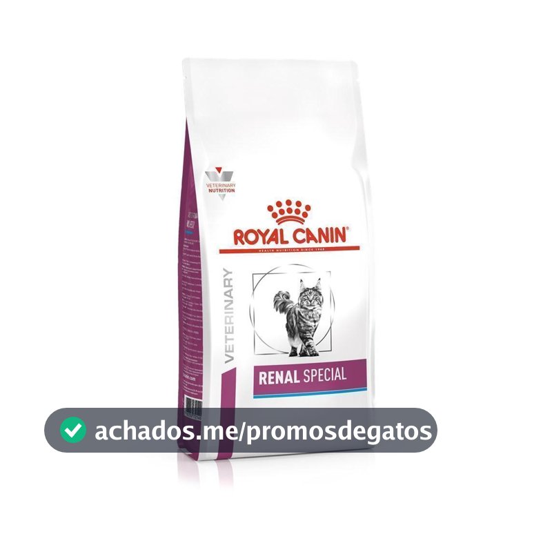 Ração Seca Royal Canin Veterinary Diet Renal Special para Gatos com Insuficiência Renal 1,5Kg