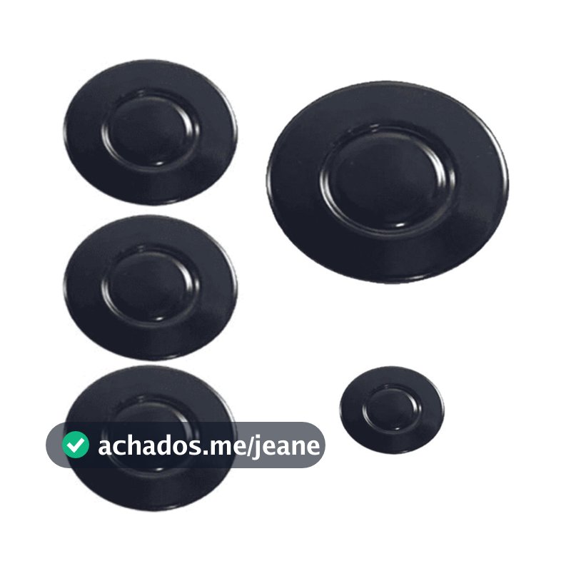 Espalhador Fogão Cooktop 5 Bocas Fischer Kit 5 Peça Original