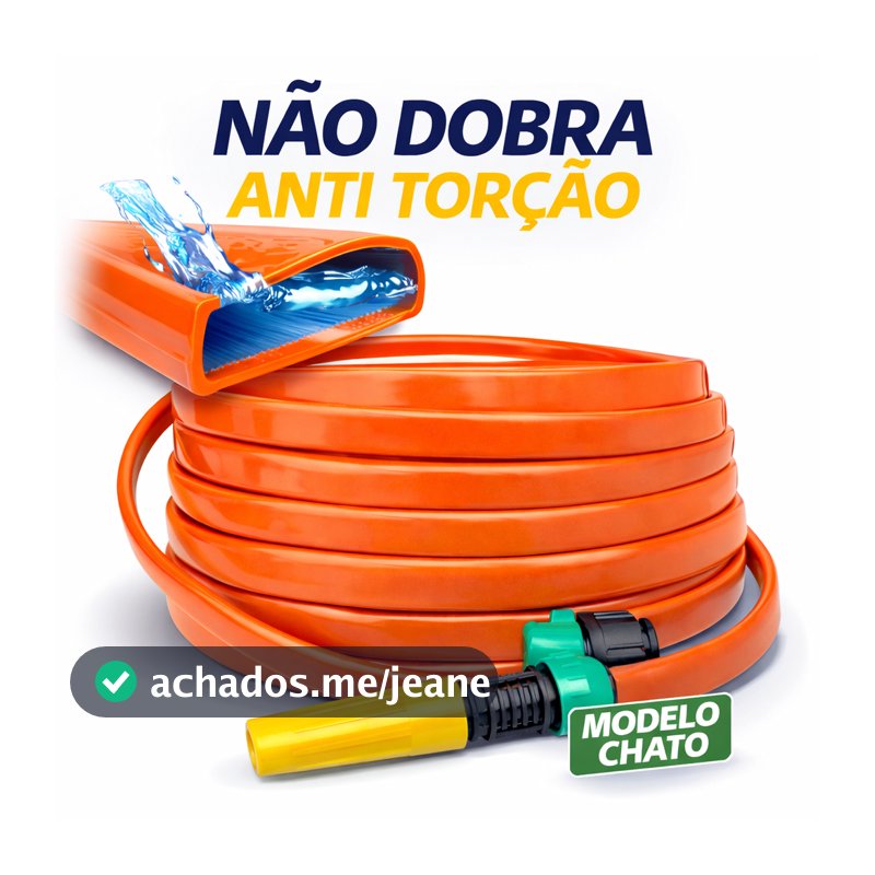 Mangueira  Jardim 10 a 50 Metros Flexivel Anti-Torção e Anti-Dobras.