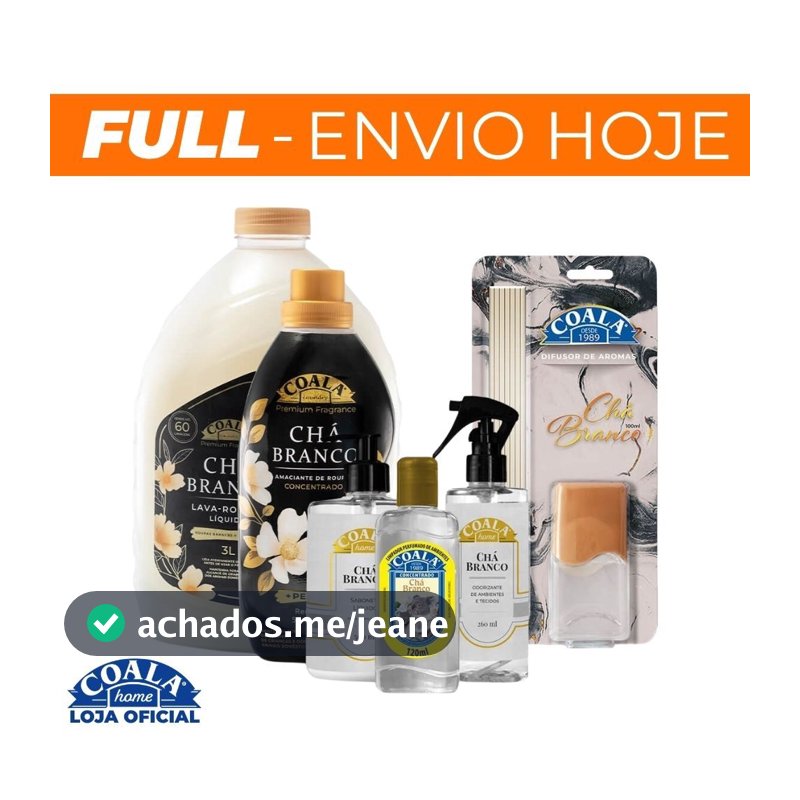 Kit Coala Completo Chá Branco - 6 Itens