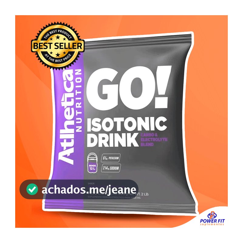 Isotonico Drink 900g - Atlhetica Nutrition