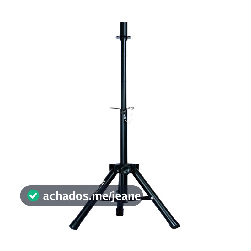 Suporte Pedestal Tripé Para Caixa Som Acústica Aúdio Profissional