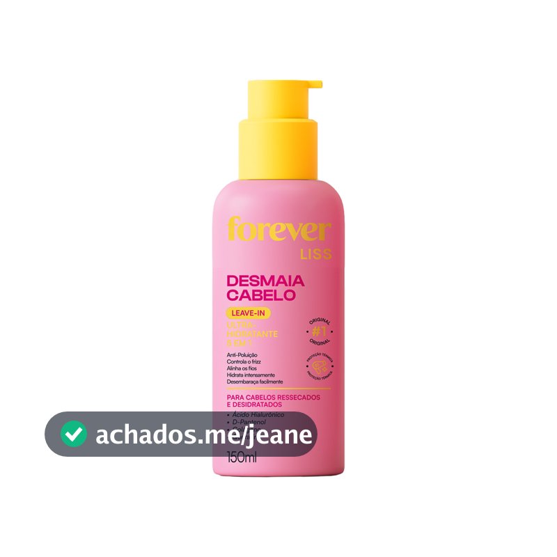 Leave-in 5 em 1 Desmaia Cabelo Forever Liss 150ml