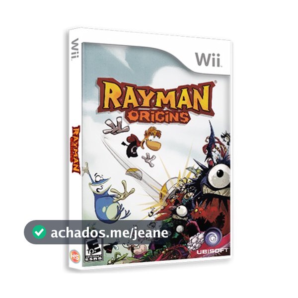 Jogo Nintendo wii Rayman-Orgins