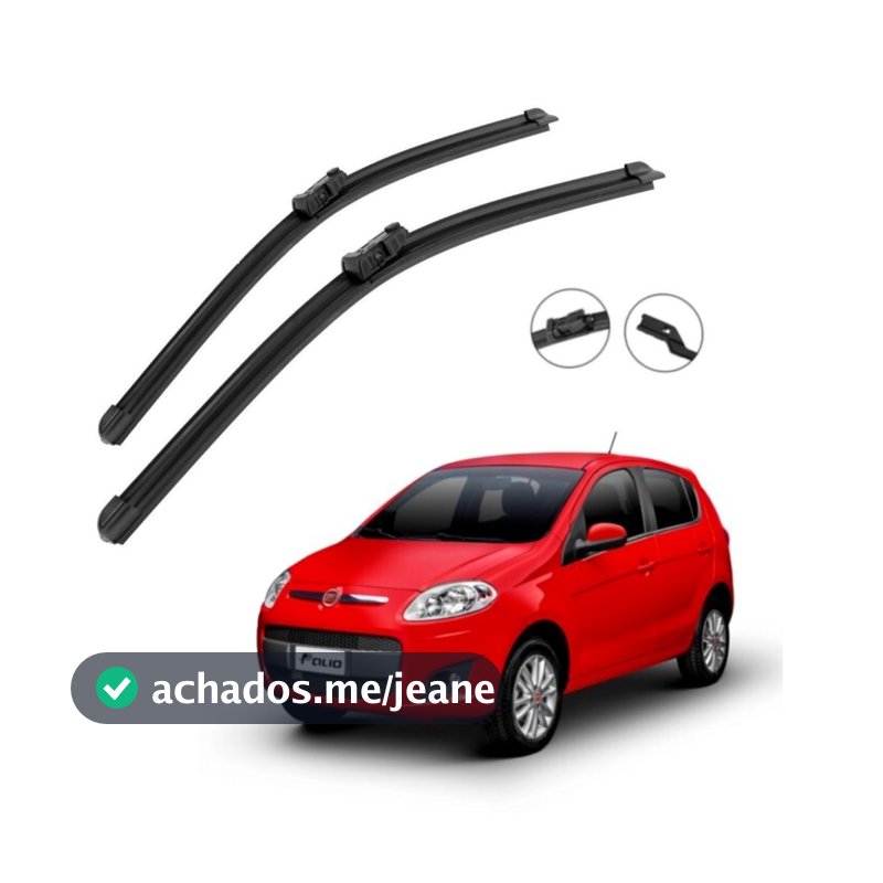 Par Limpador De Parabrisa Silicone Chuva Siena Grand Siena Palio Atrative