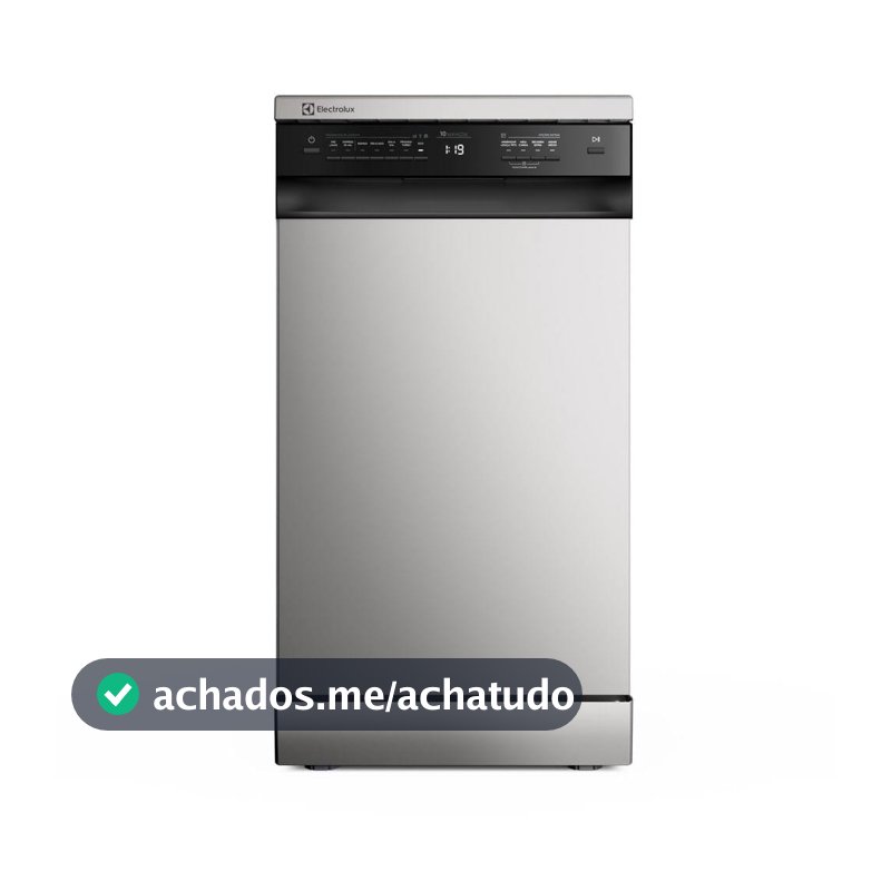 Lava-Louça Electrolux 10 Serviços Inox com Programa Lava & Seca 50 min (LS10E)
