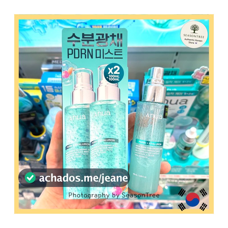 [Anua] Névoa Cápsula De Ácido Hialurônico PDRN 100ml/100ml + 100ml Pacote Duplo