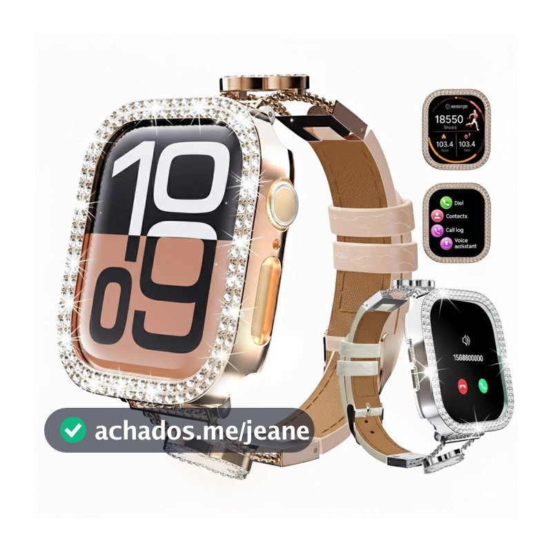 2026 Relogio Inteligente Smartwatch X66PRO Chamadas Esportivo Masculino Feminino Android IOS NFC GPS
