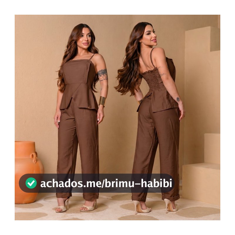 Conjunto Alfaiataria Social Feminino moda luxo roupa feminina elegante look moderno casual alfaiataria social