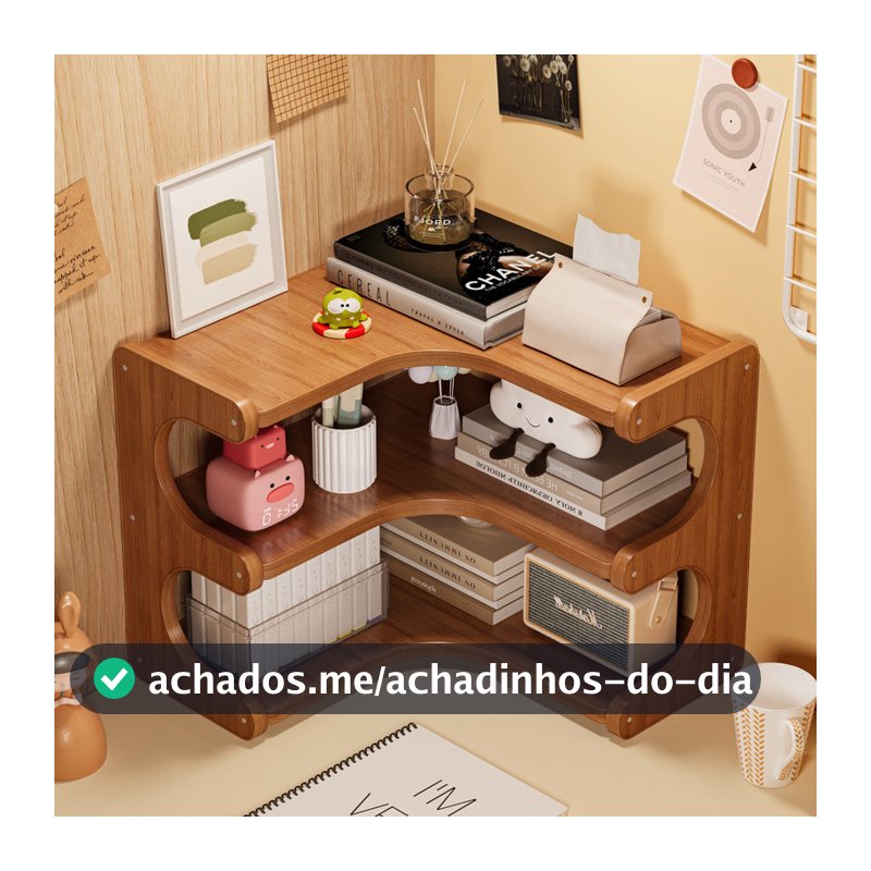 Rack de armazenamento de mesa de canto, rack de armazenamento multicamadas, cozinha, necessidades diárias domésticas, lo