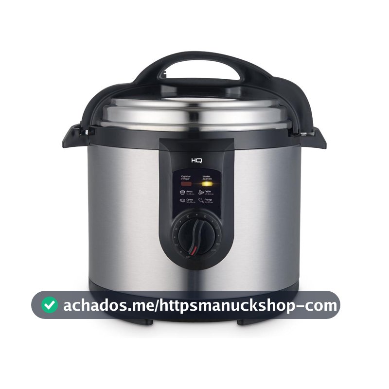 Panela de Pressão Elétrica Multifuncional HQ 5 Litros Inox HQ-Y5MI