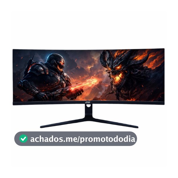 Monitor Gamer Curvo 30" Ultrawide 200Hz 1ms 2560x1080 HDMI DisplayPort VA RGB VESA 100x100 Bivolt