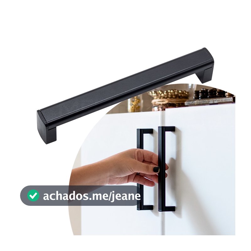 Puxador 44,8cm Para Armarios Moveis Gavetas Comodas Matteo