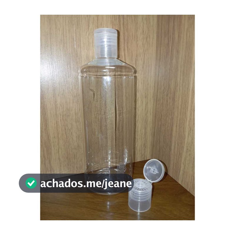 Frascos 520 ml 24/415 com tampa flip