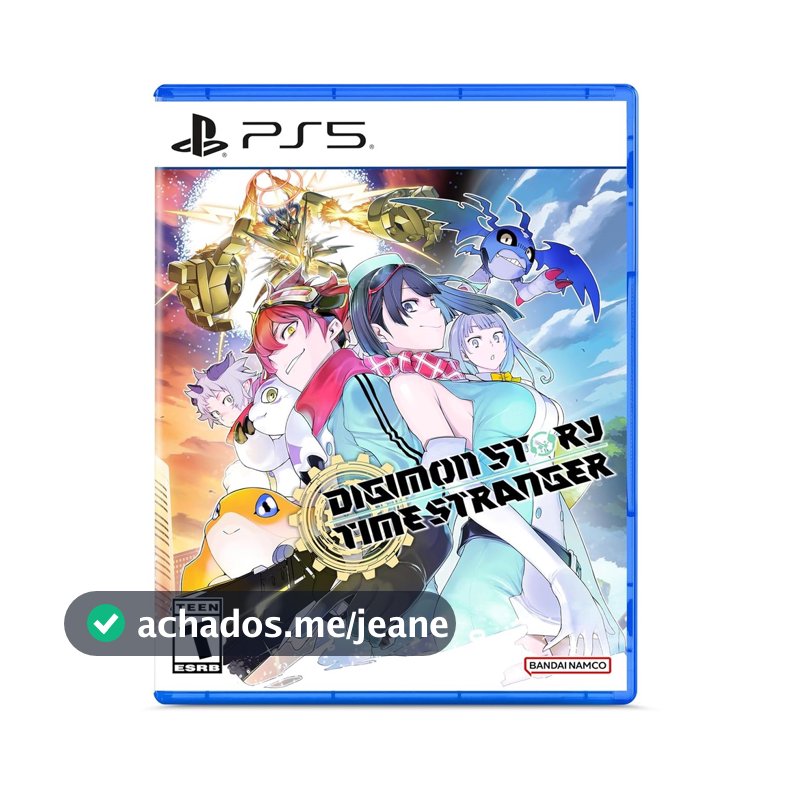 Digimon Story Time Stranger PS5 Midia Fisica