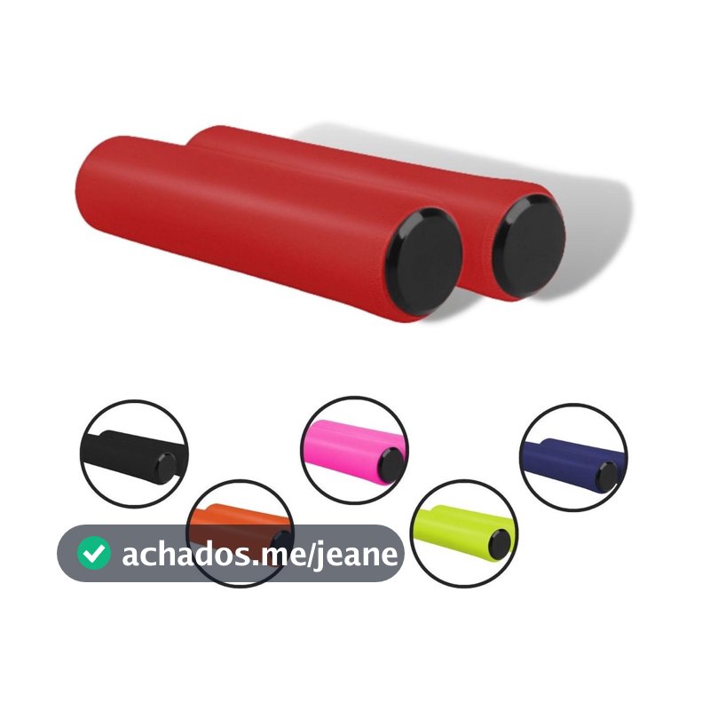 Manopla Punho Bike Mtb Gta Espuma Gel Silicone Várias Cores