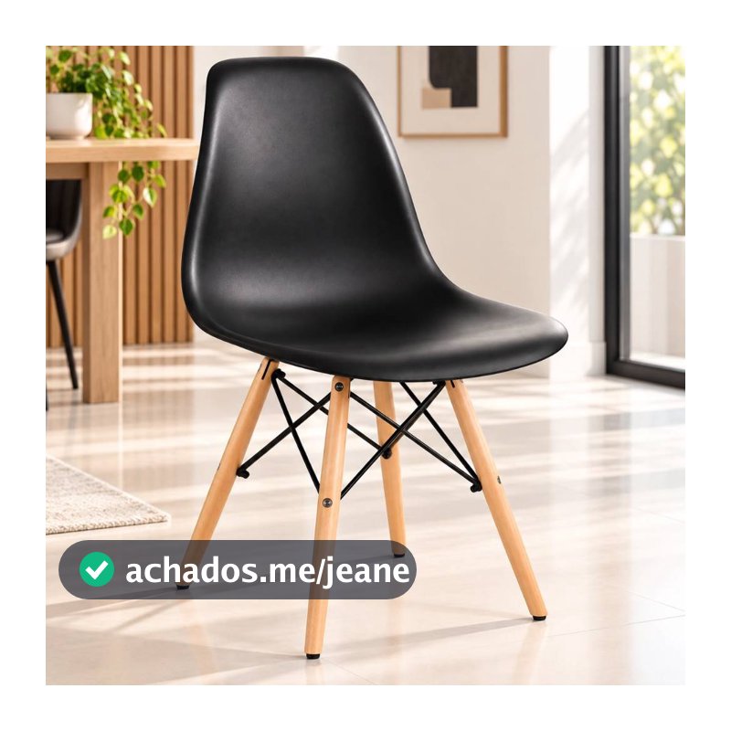 Cadeira Eiffel Premium 1 2 ou 4 Unidades Escolha as Cores Moderna Sala Jantar Cozinha Confortável Resistente Decorativa
