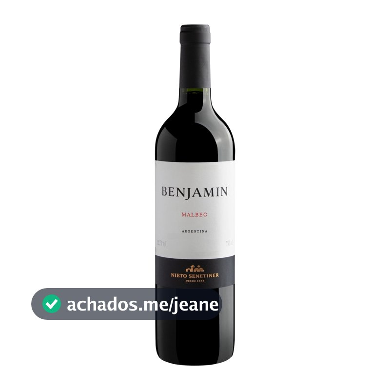 Vinho Argentino Tinto Seco Benjamin Nieto Senetiner Malbec 750ml